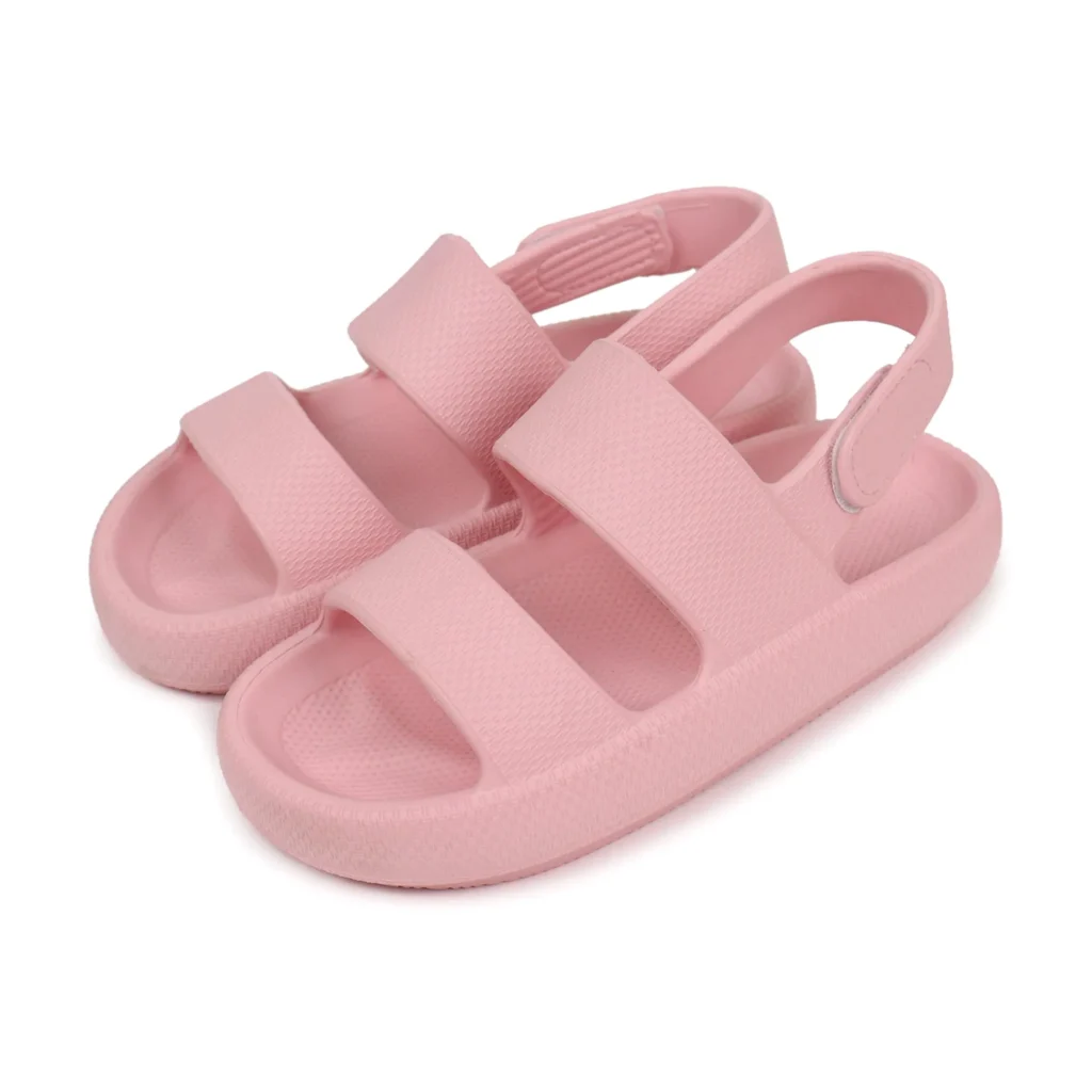pink sandals