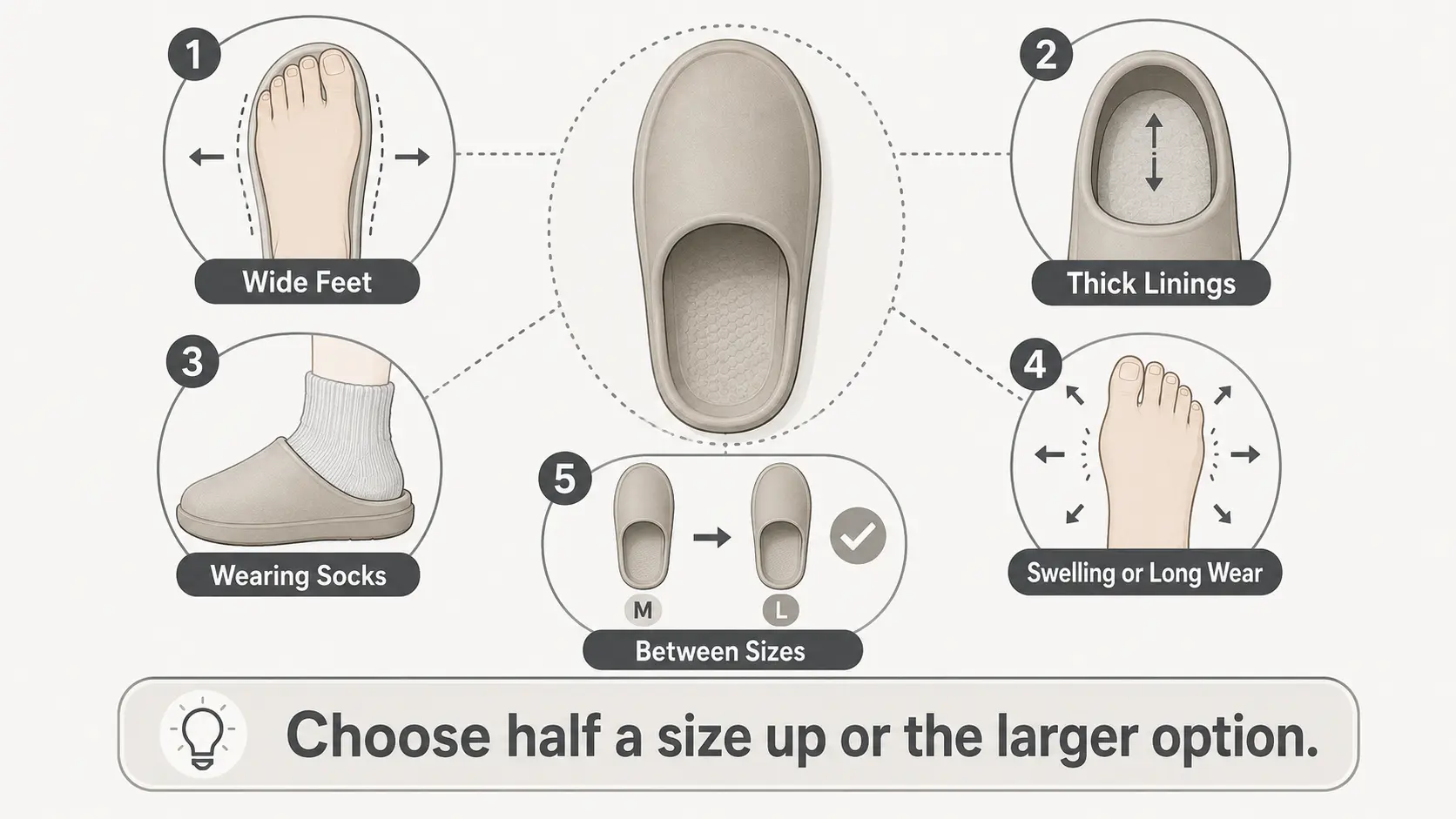 When Should You Size Up in Slippers