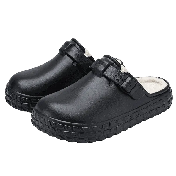 Fuzzy slippers